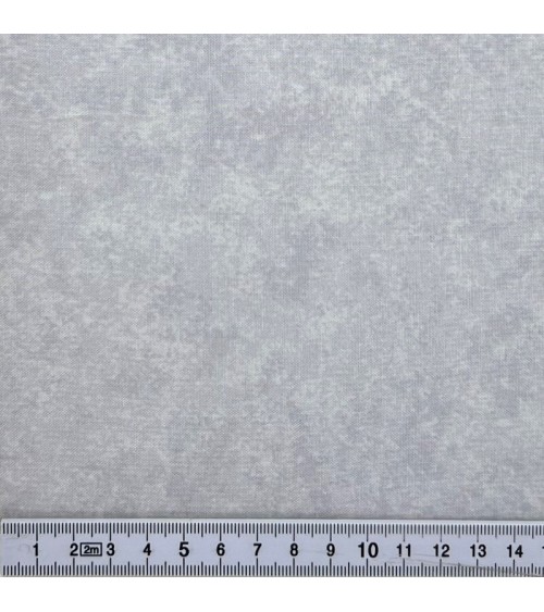 Tissu coton faux-uni gris