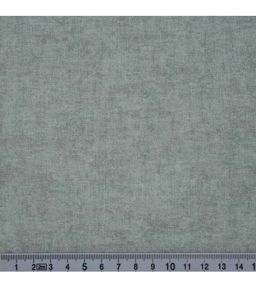 Tissu coton faux-uni gris clair