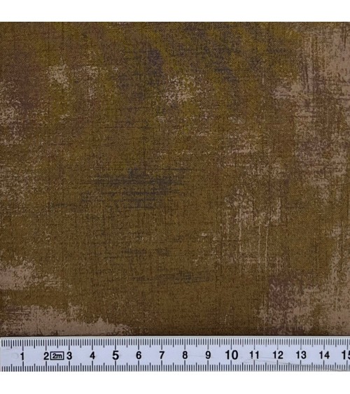Tissu coton faux-uni coloris brun