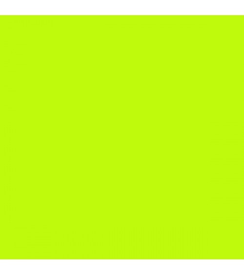 Tissu coton uni vert citron