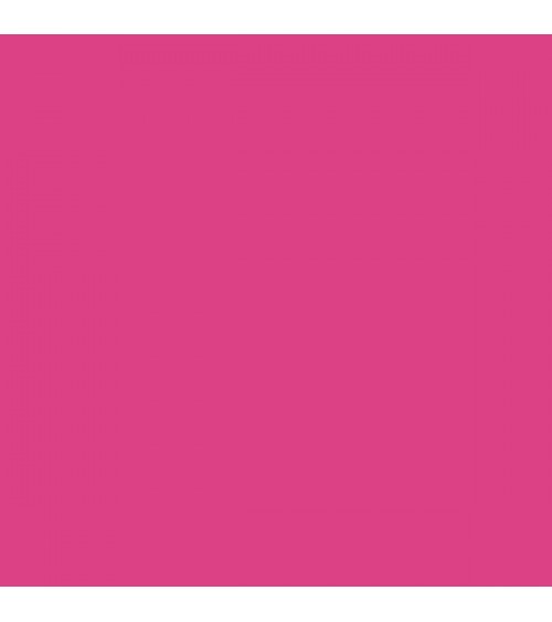 Tissu coton uni rose cerise