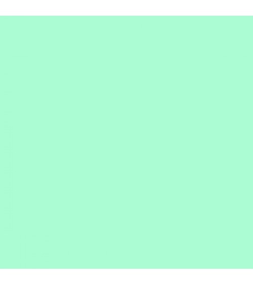 Tissu coton uni vert écume de mer
